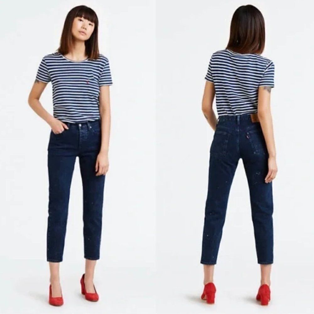 Levi's‎ Wedgie Jeans Button Fly Intergalactic Straight Size 28